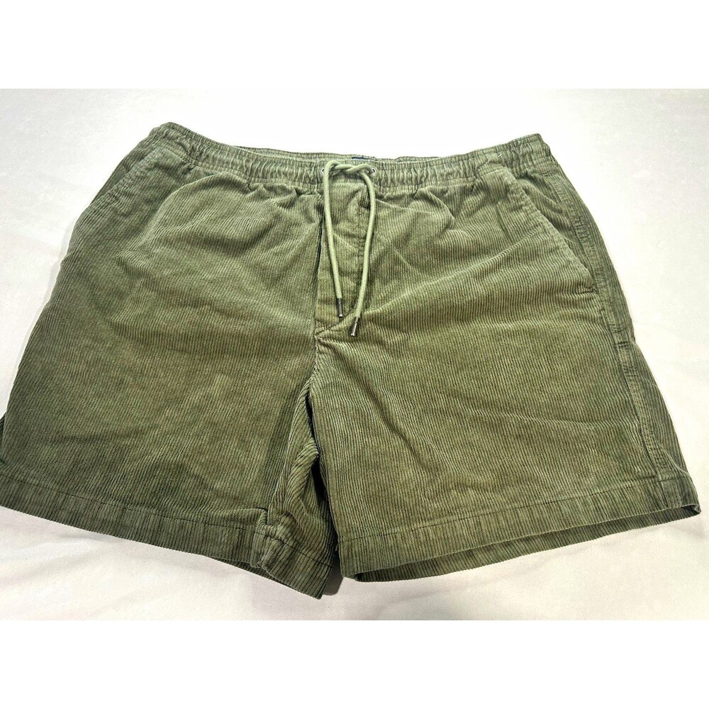 American Eagle Flex Men’s XL Olive Corduroy Drawstring Shorts